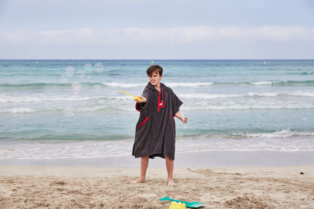 Red Original LUXERY TOWELLING CHANGE ROBE Unisex