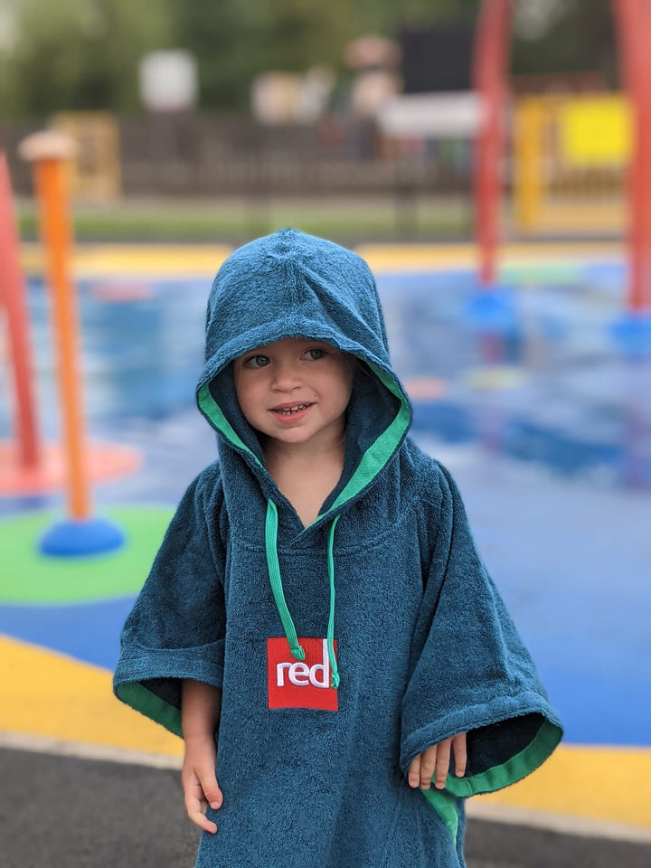 Red Original LUXERY TOWELLING CHANGE ROBE Unisex