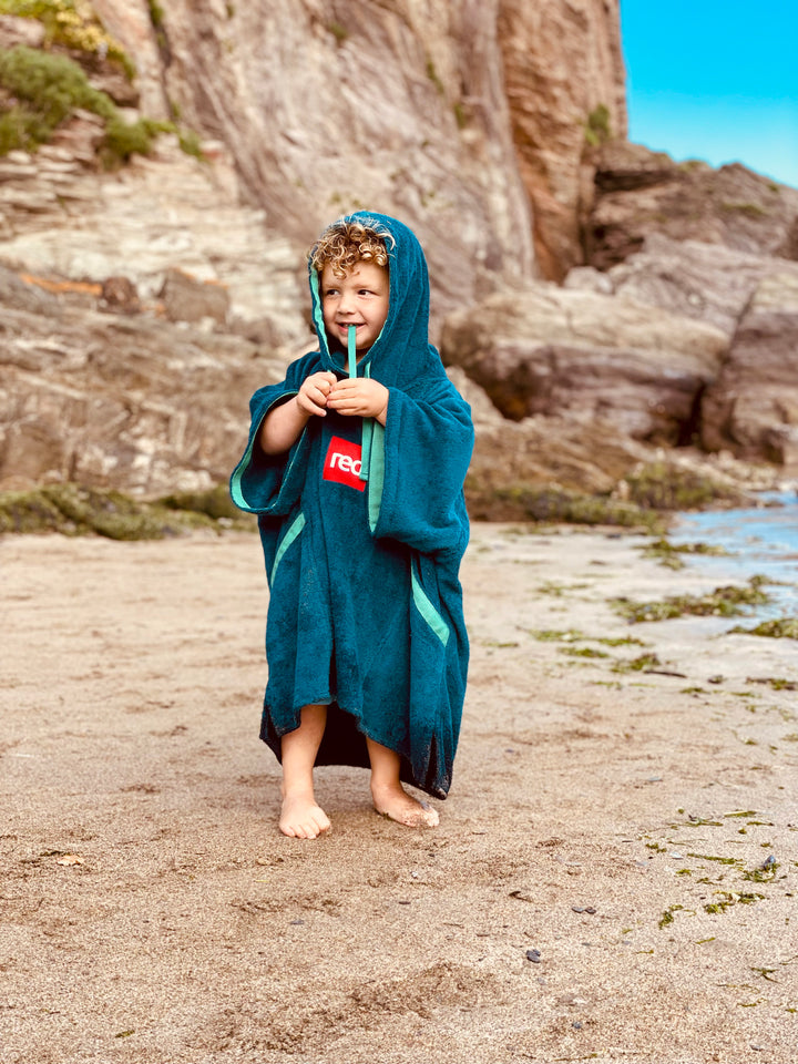 Red Original LUXERY TOWELLING CHANGE ROBE Unisex