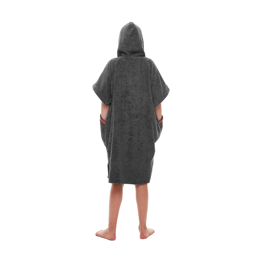 Red Original LUXERY TOWELLING CHANGE ROBE Kids