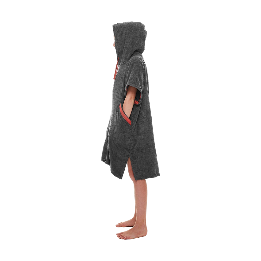 Red Original LUXERY TOWELLING CHANGE ROBE Kids