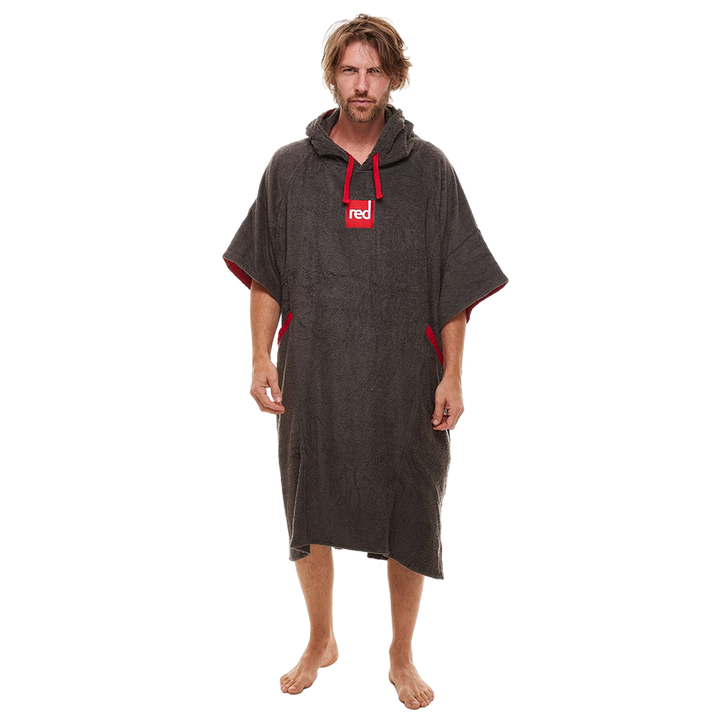 Red Original LUXERY TOWELLING CHANGE ROBE Unisex