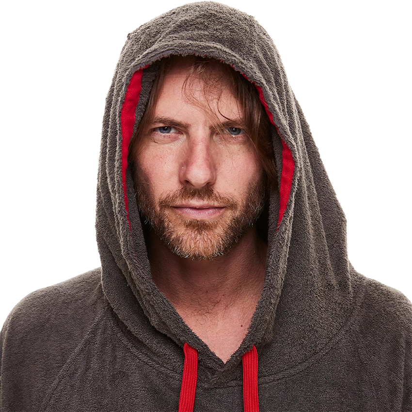 Red Original LUXERY TOWELLING CHANGE ROBE Unisex