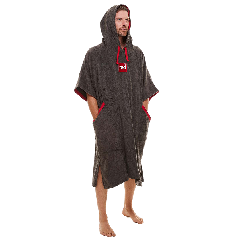 Red Original LUXERY TOWELLING CHANGE ROBE Unisex