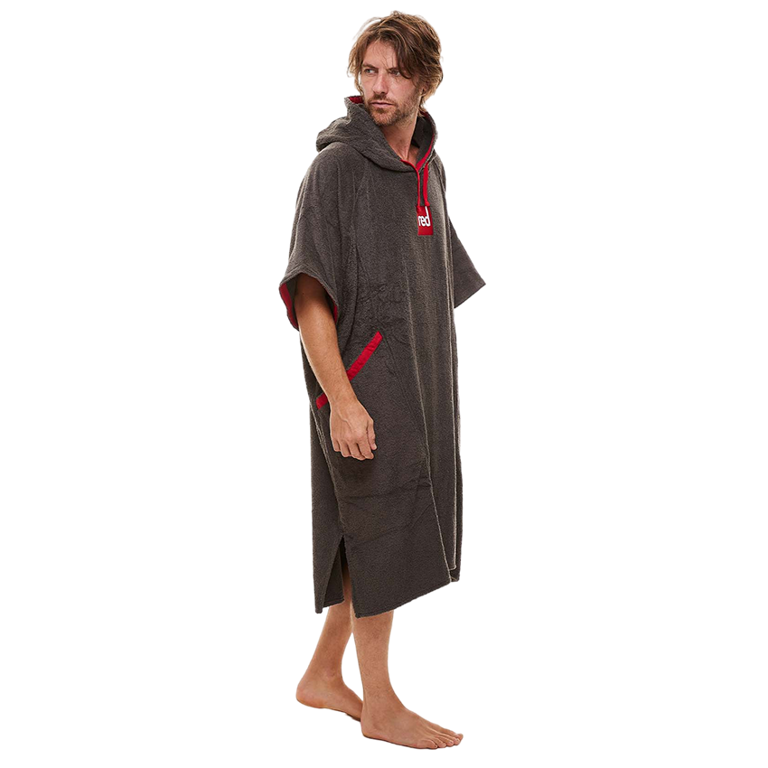 Red Original LUXERY TOWELLING CHANGE ROBE Unisex