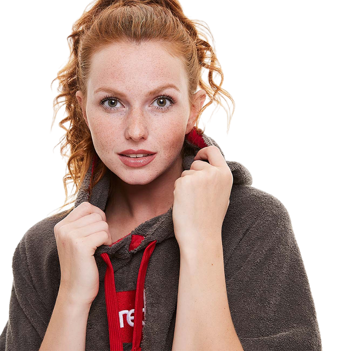 Red Original LUXERY TOWELLING CHANGE ROBE Unisex