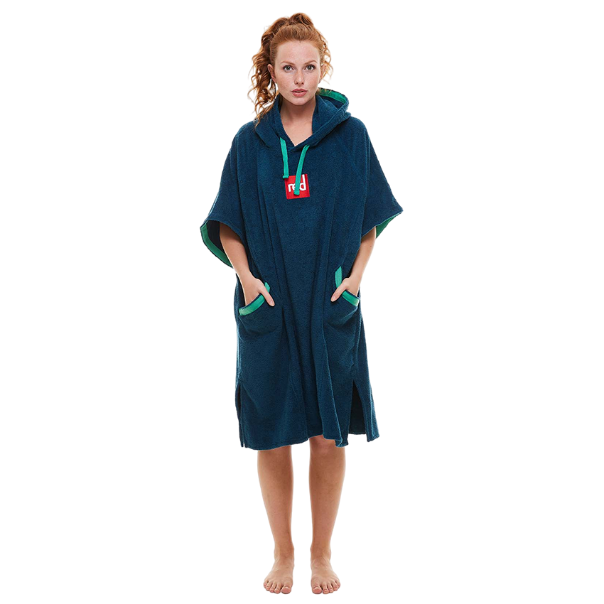 Red Original LUXERY TOWELLING CHANGE ROBE Unisex