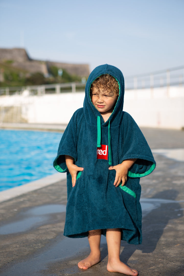 Red Original LUXERY TOWELLING CHANGE ROBE Unisex