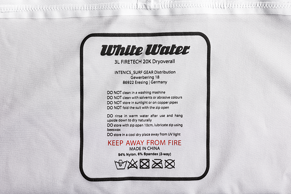 2022 White Water WMS 3L FIRETECH 20K Dryoverall - Trockenanzug - Auberge/Black - speziell für Damen